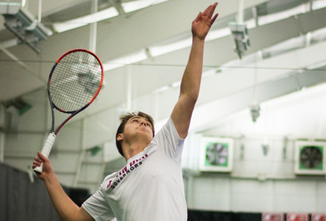 Men and Women's Tennis Fall in Regular Season Finale