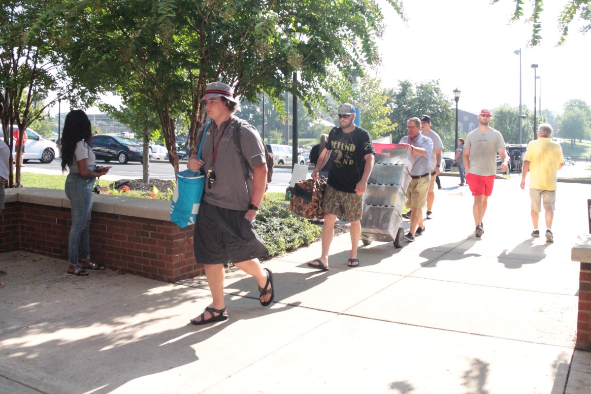 Freshmen Move-In Day 2018.