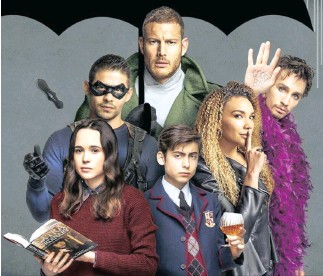 The Umbrella Academy released on Feb. 15, 2019 on Netflix. The series is based off of My Chemical Romance singer Gerard Way’s comics and graphic novels collection. NETFLIX