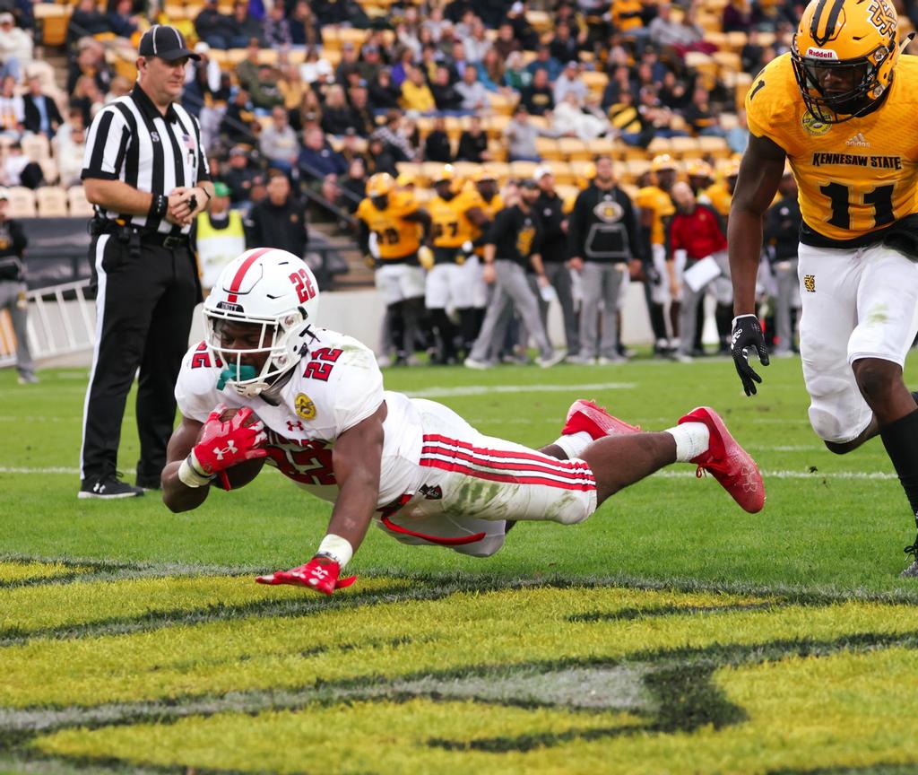 A five-takeaway day by Austin Peay State University's defense, including two Demetrius Ford interceptions, sparked an impressive 31-14 ASUN Conference victory against Kennesaw State, Saturday, at Fifth Third Bank Stadium. Maddie Rose, APSU Athletics