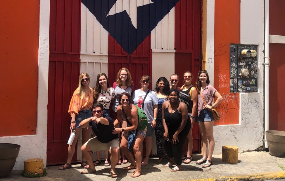 Students at a previous Alternative Break Trip. | APSU Community Engagement and Sustainability