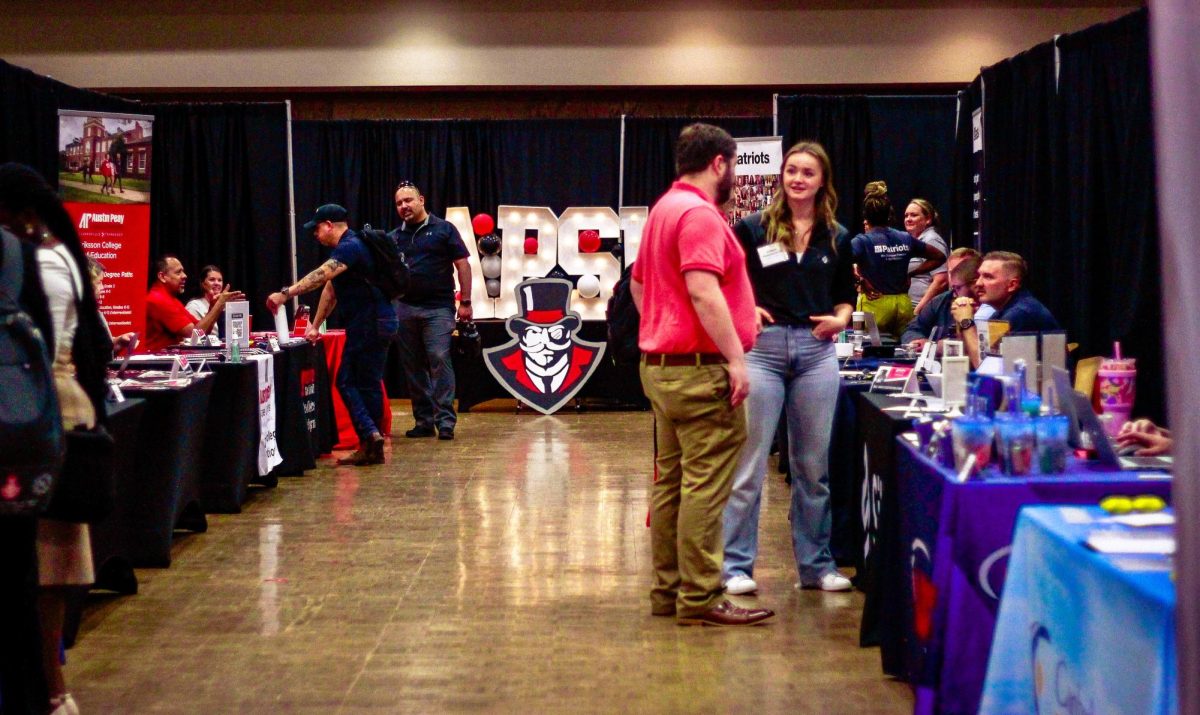 APSU holds their semi-annual Career Expo in the Morgan University Center Ballroom on Sept. 24-25 for students to see the opportunities available throughout and beyond their college years.