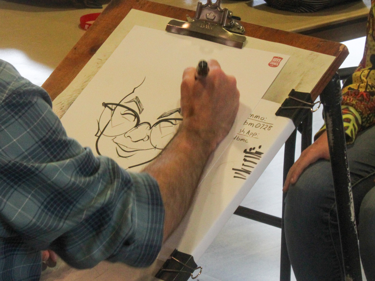 APSU GPC hosts Cartoon Your Crew event for students to get a caricature of themselves and/or friends on Sept. 24.