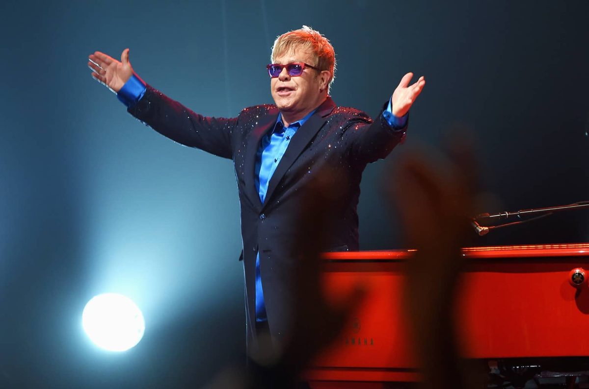 LOS ANGELES, CA - JANUARY 13:  Elton John performed songs from his new album Wonderful Crazy Night out February 5, as well as classic hits, on January 13th at the Wiltern in Los Angeles.  (Photo by Larry Busacca/Getty Images for Island Records)