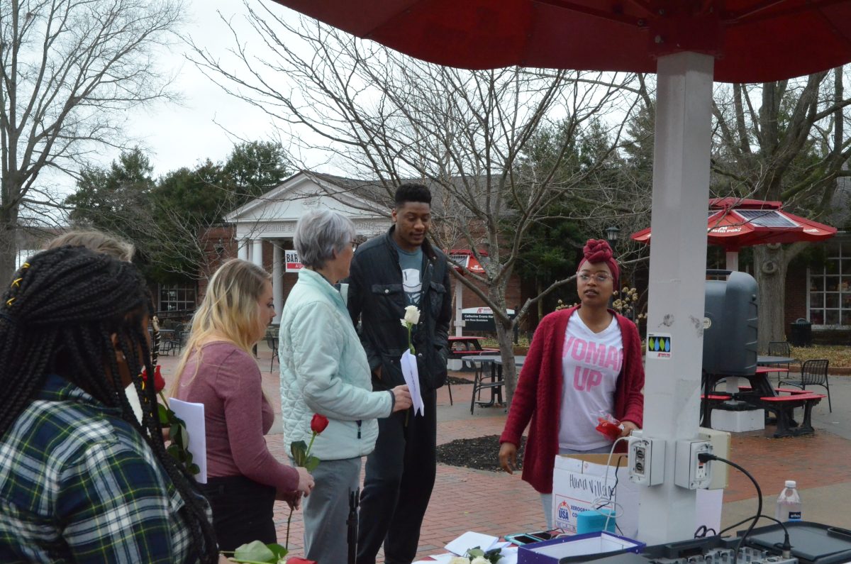 Valentine’s Day demonstration shows effects of violence against women