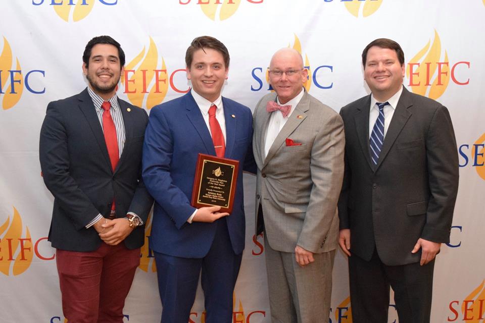 APSU fraternity member receives Fraternity Man of the Year award