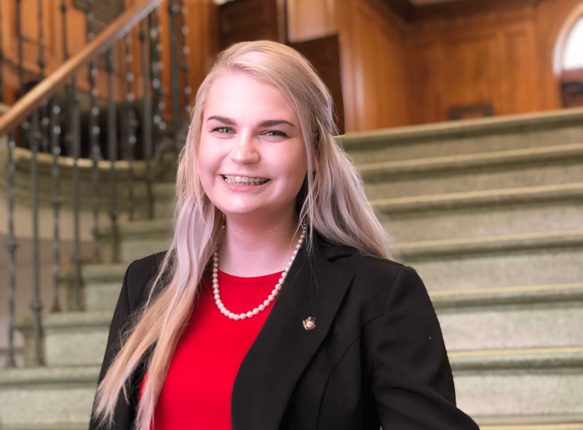 SGA Candidate Haley Palmeri says, "It is time" for next female president