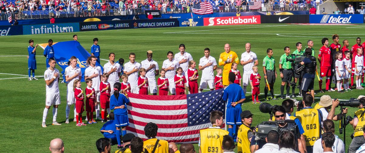 U.S. Soccer takes on Cuba in the Quarterfinals of the 2015 Gold Cup. Image taken from the Wikipedia Commons. 