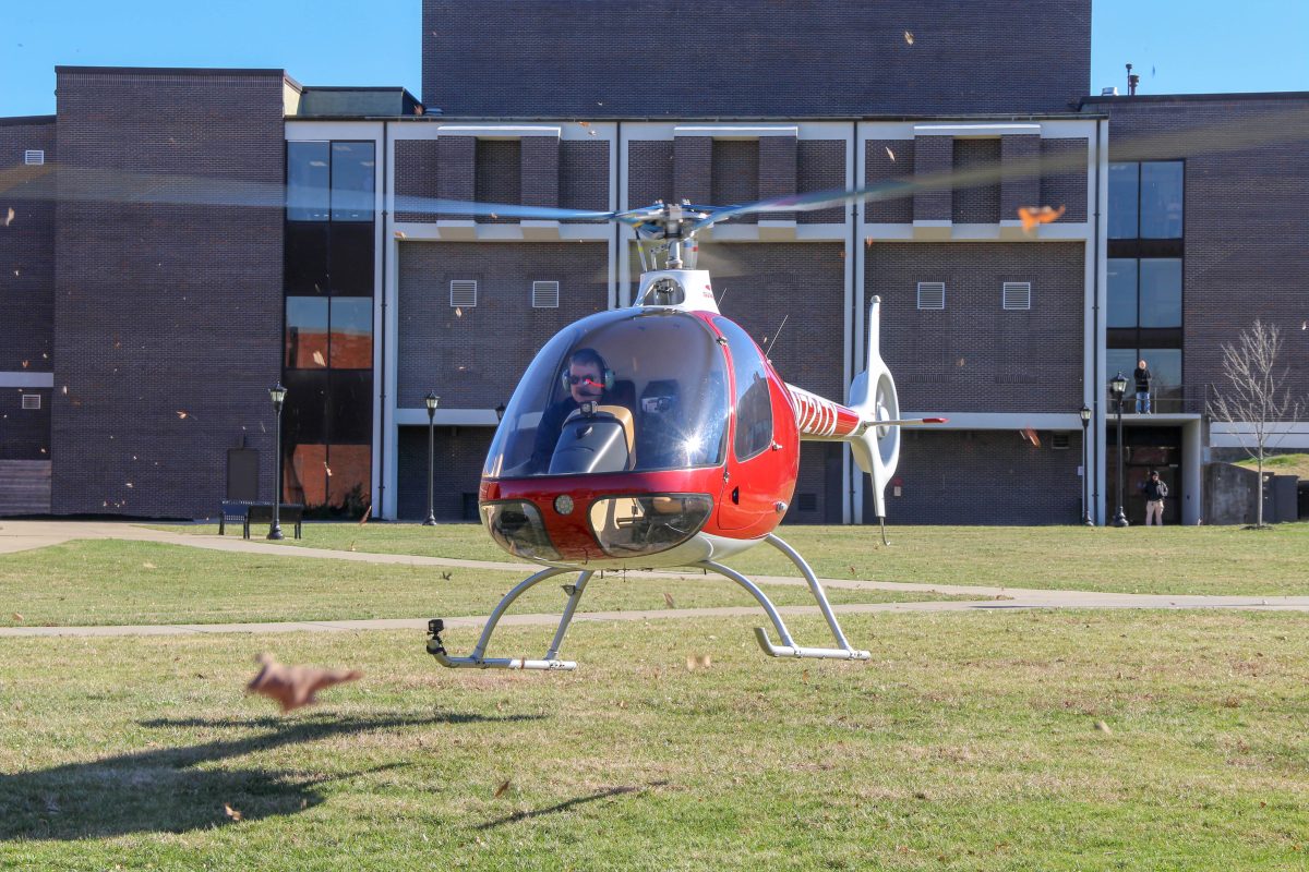 Flying into new territory - GOV 1 lands on campus as part of Aviation Science Program