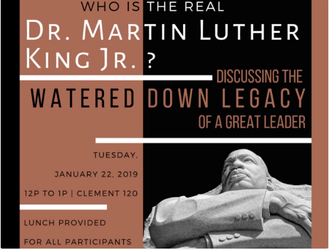 Students reflect on the meaning of Martin Luther King Jr. Day