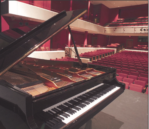 During the tornado, the sensors went off in the Music/Mass Communications building, unleashing water onto the stage and destroying a rare Bösendorfer Imperial Grand piano.
Photos courtesy of APSU Office of Public Relations and Marketing
