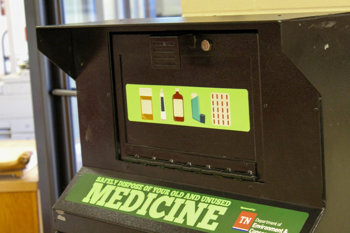 Campus Police Unveil New Prescription Medication Drop-Off Box