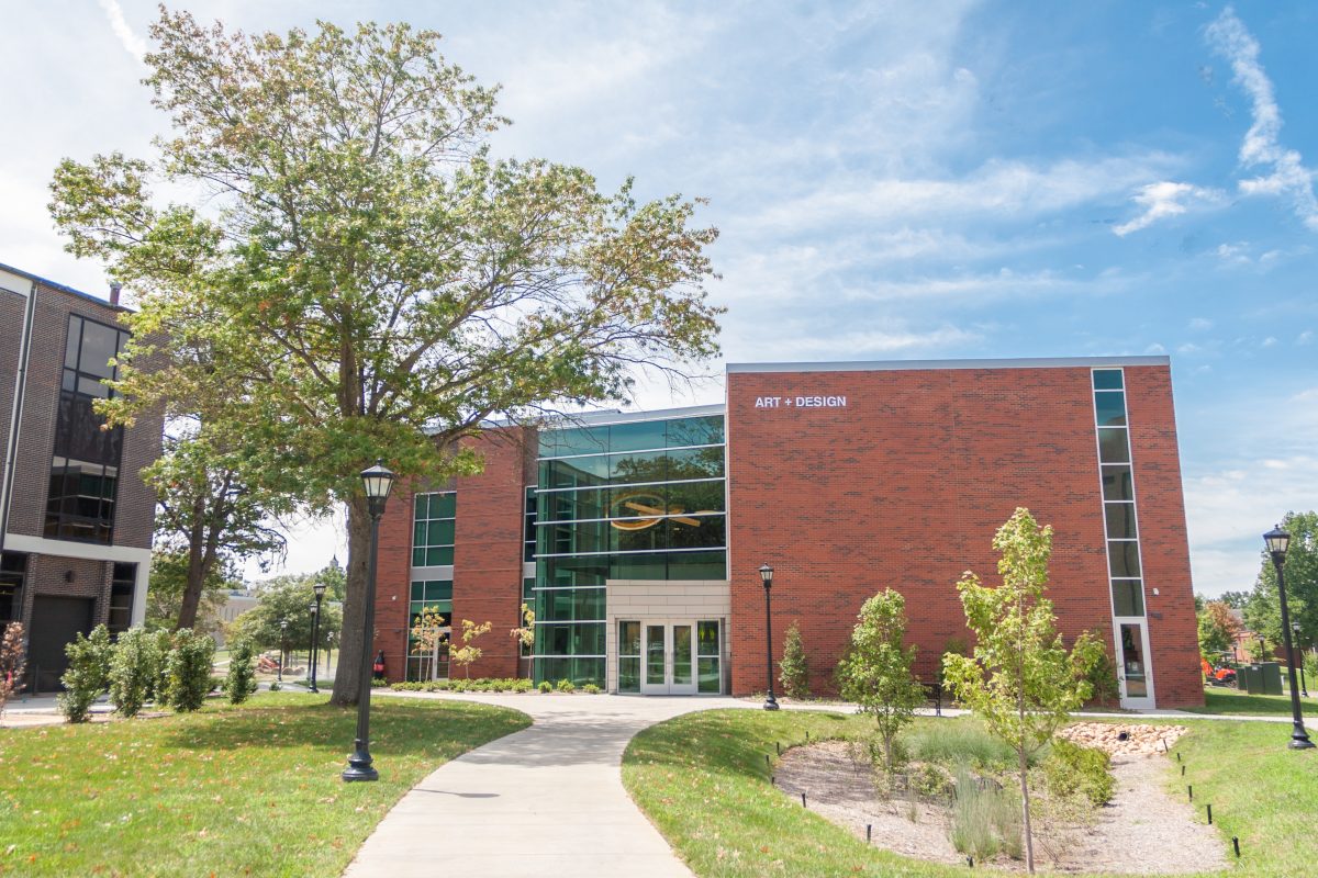 The new Art + Design building will house Austin Peay's growing department programs which offers studies in drawing, digital media, graphic design, illustration, painting, photography, ceramics, printmaking, sculpture, and art education. The building held classes beginning Fall 2017, with a ribbon cutting ceremony on Sept. 12.