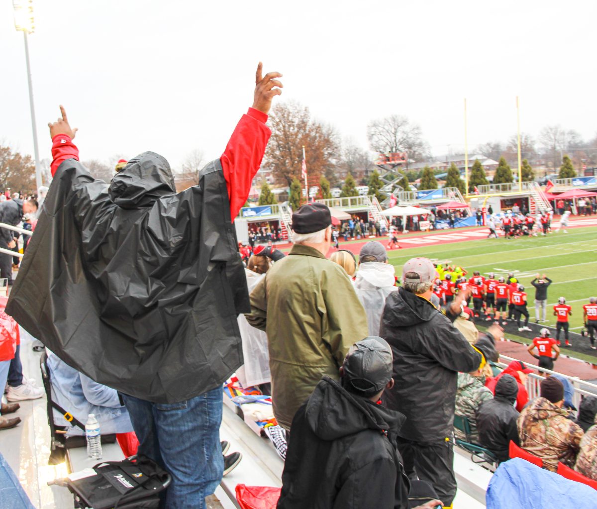 Crowd in the APSU vs Furman game. Govs won 42-6 | Maisie Williams | The All State