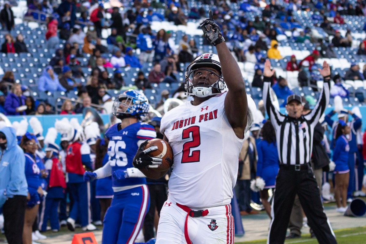 Baniko Harley had a season-high 148 receiving yards against Tennessee State on Nov. 13. JENNIFER LINDAHL | THE ALL STATE