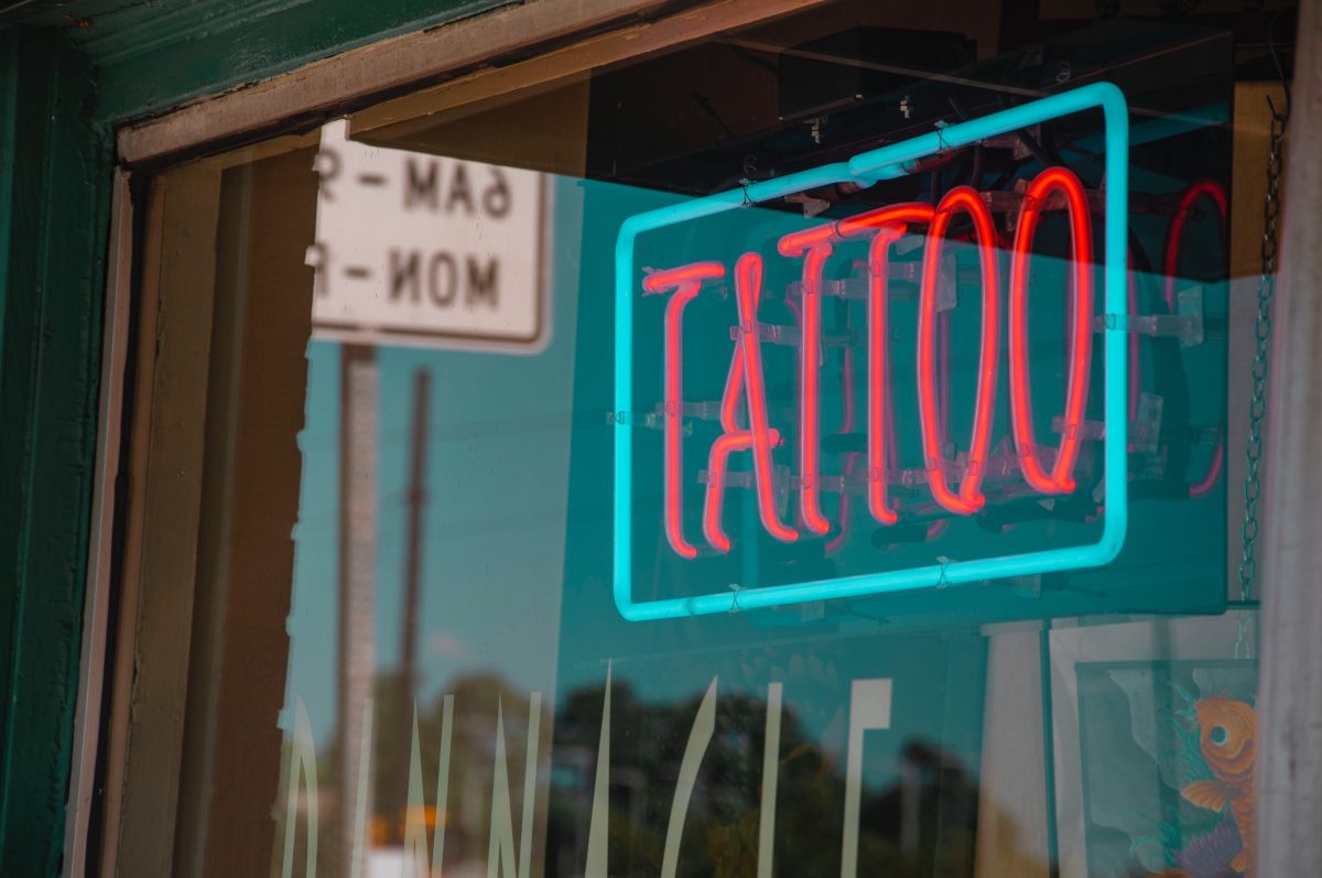 Tattoos of Austin Peay