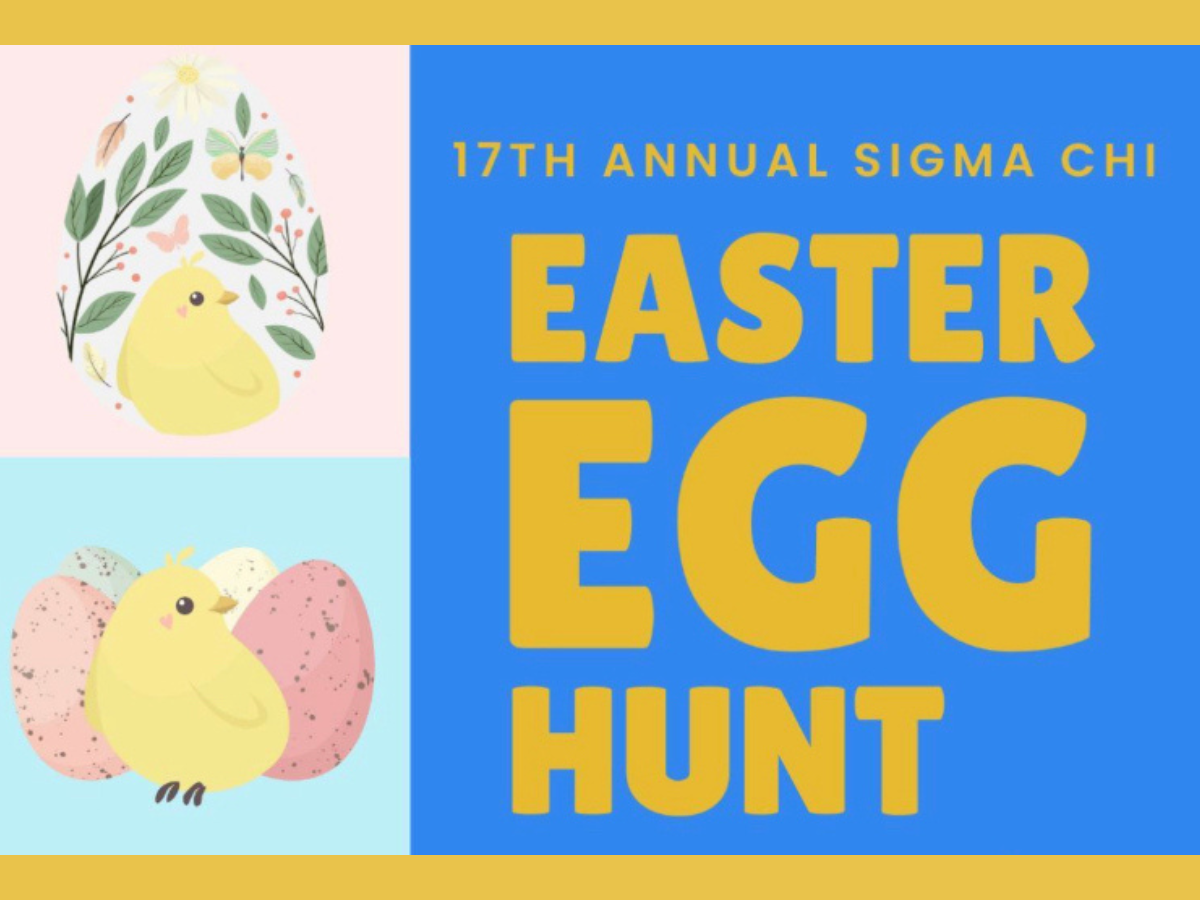 Sigma Chi To Host 17th Annual Easter Egg Hunt