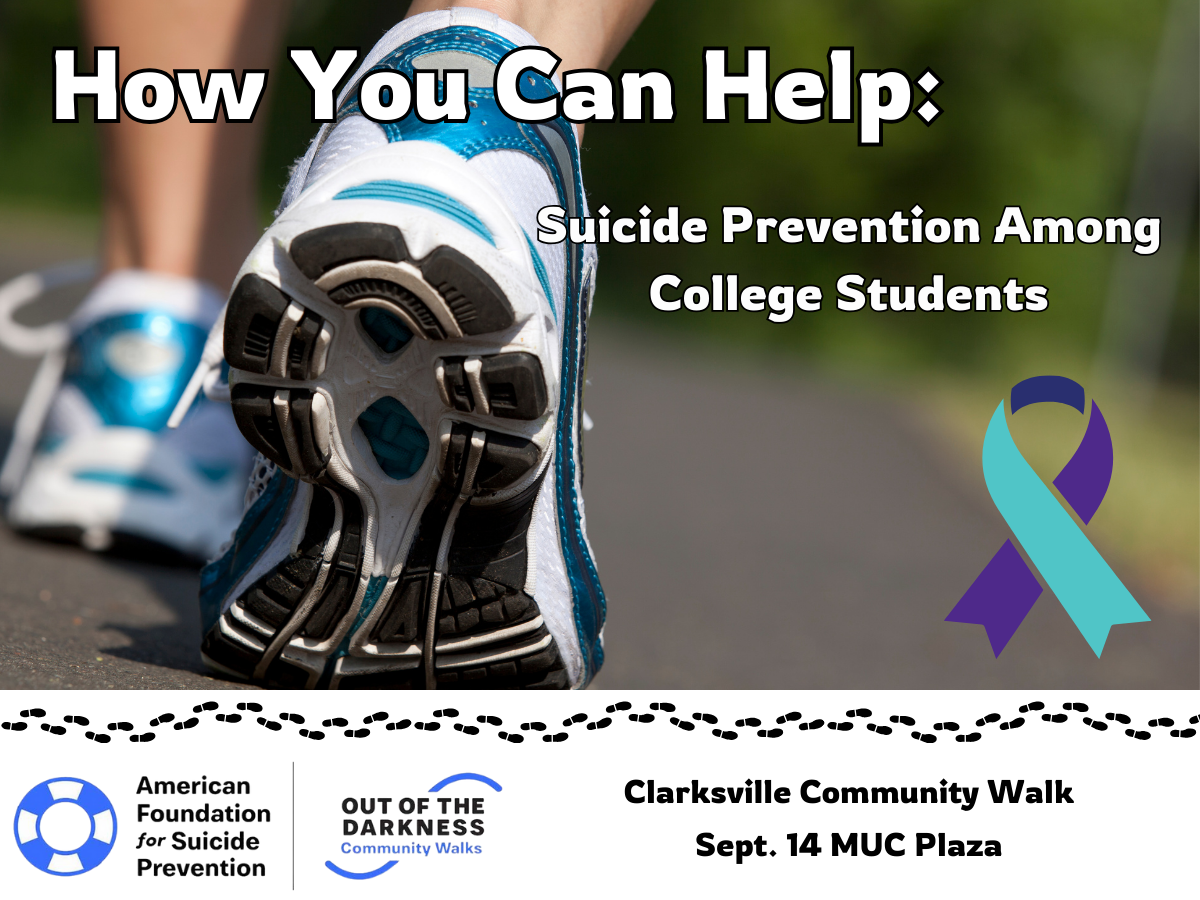 Out Of The Darkness Community Walk To Be Held At APSU