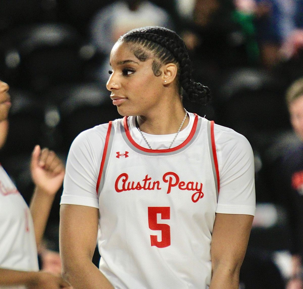 Here’s a look at Austin Peay State University’s Abby Cater at last night’s Govs Madness event.