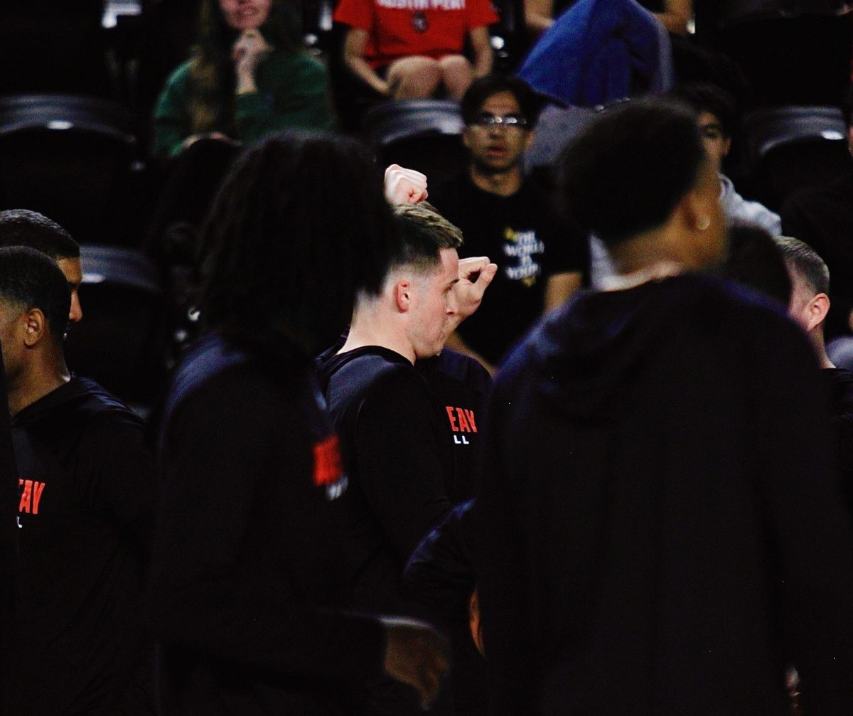 Austin Peay senior Isaac Haney wins the 3-point contest at Govs Madness.