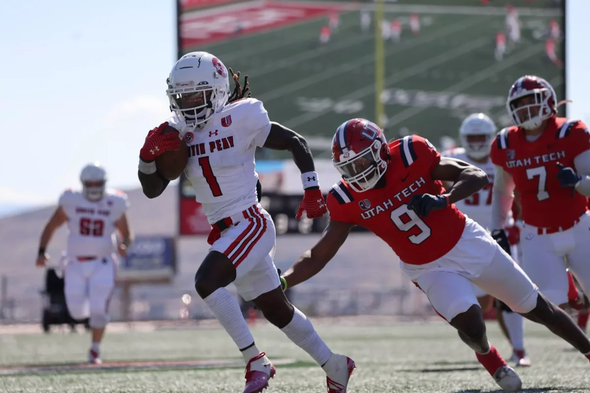 Austin Peay State University wide receiver Romon Copeland helped the Governors on the ground Saturday with 56 rushing yards. APSU takes on Tarleton State University at The Fort this week for homecoming. 