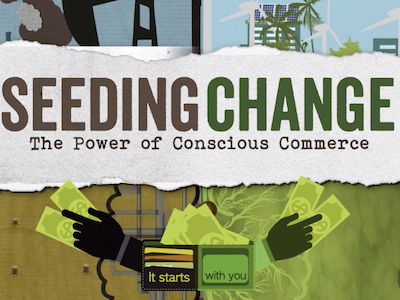 "Seeding Change" documentary poster.