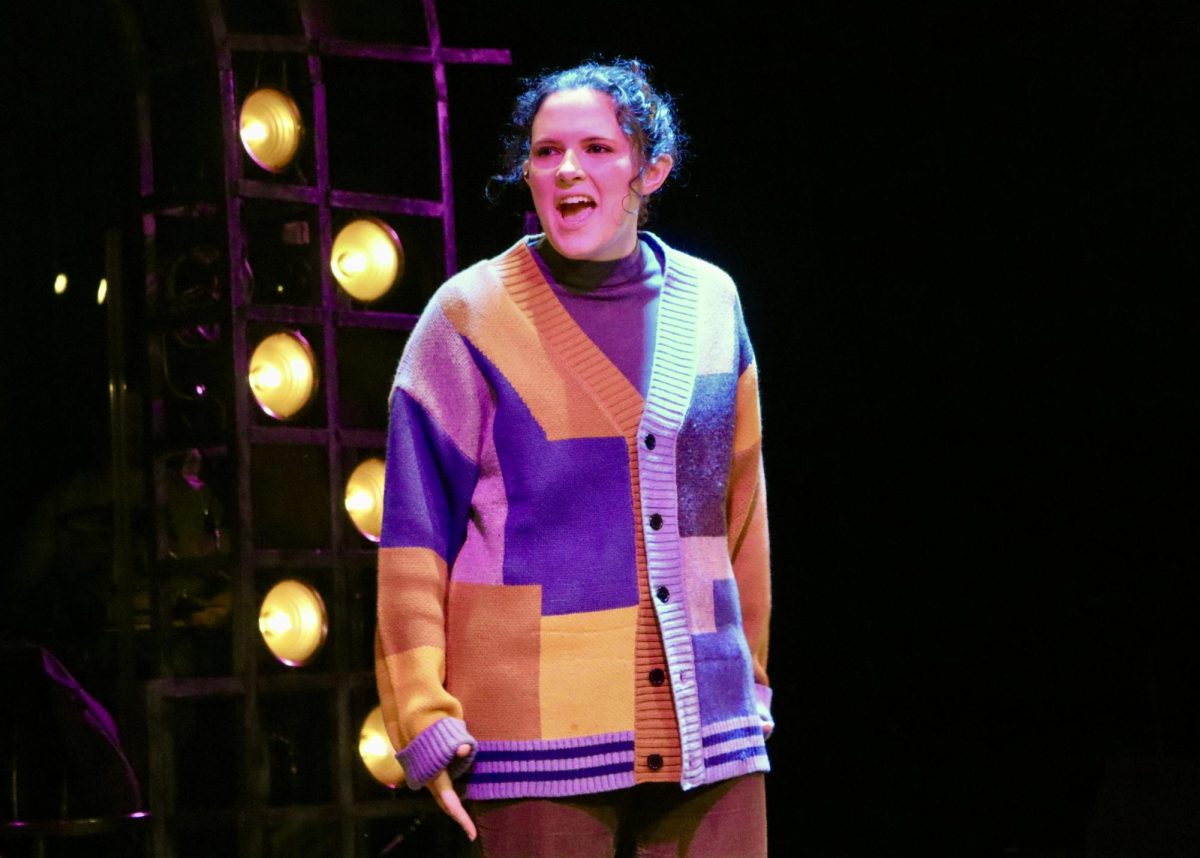 Juliette Orihulea as Jon opening the production of "Tick,Tick...Boom!" with "30/90" Feb. 26.