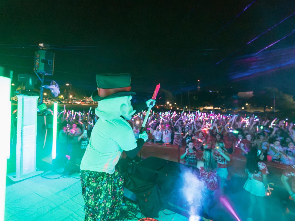 The Austin Peay Gov takes the stage to make an appearance at the 5th annual Glowchella event held at Intramural Field Friday Aug. 22 2025