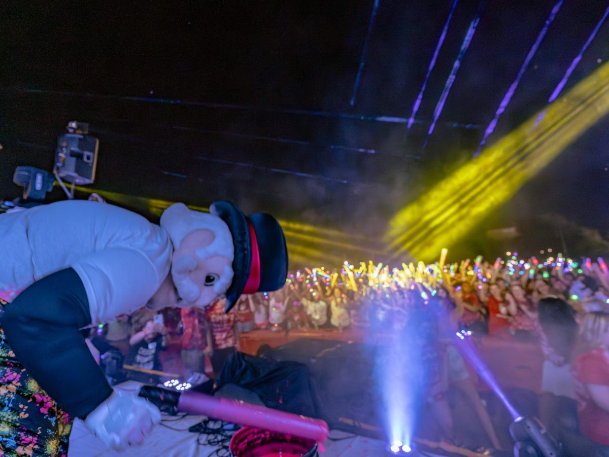The Austin Peay Gov takes the stage to make an appearance at the 5th annual Glowchella event held at Intramural Field Friday Aug. 22 2025