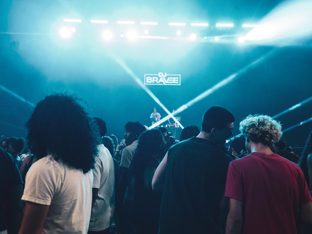 Battle at Browning winner DJ Bravee opening up the Peayple's Concert held at F&M Bank arena Sept. 26, 2025.