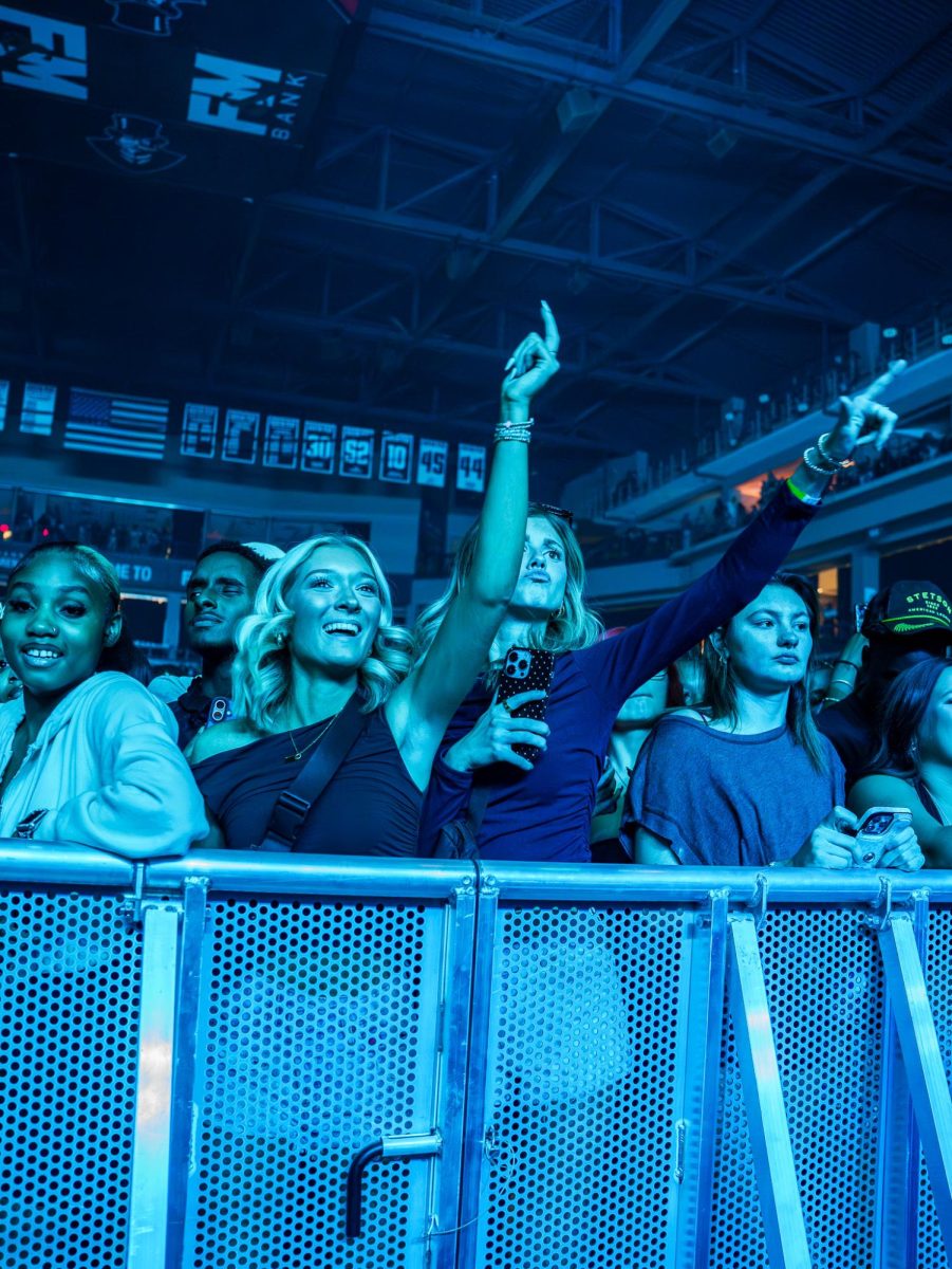 Austin Peay students attend the Peayple's Concert featuring performances by DJ Bravee, Boosie and Waka Flocka held at F&M Bank arena Sept. 26, 2025.