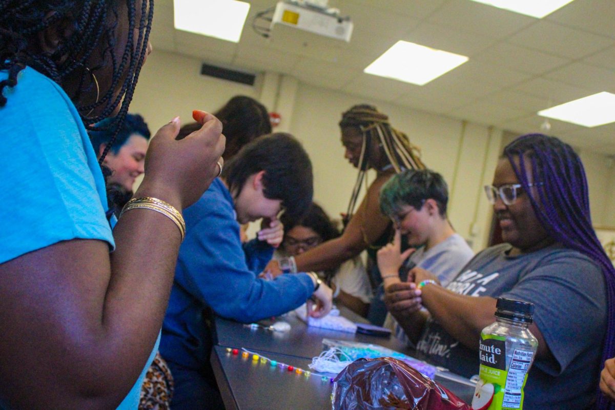 In Claxton, students came together to make Pride bracelets celebrating identity and community.