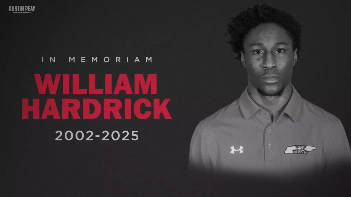 APSU suffered the tragic loss of an incoming football transfer player, William Hardrick, following a crash on I-65 involving a drunk driver.