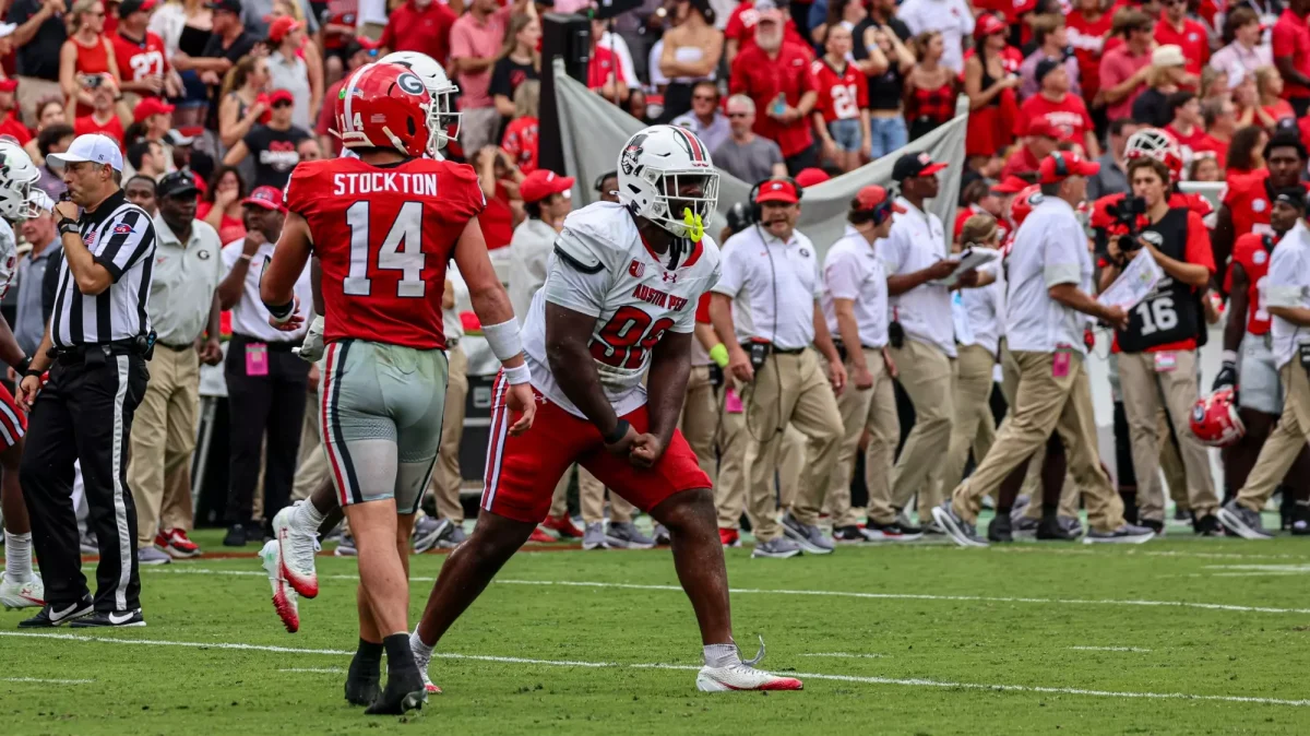 Austin Peay took on nationally ranked No. 3 Georgia at Sanford Stadium in Athens, Georgia, on Saturday, Sept. 6, where the Bulldogs won 28-6.