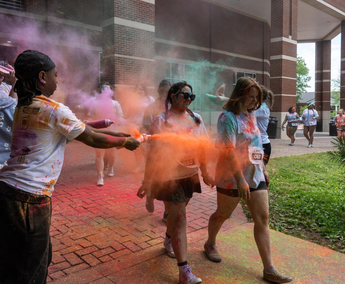 APSU students participate in the annual Color Run Sunday, April 19, on Austin Peay's campus hosted by APSU Student Life and Engagement.