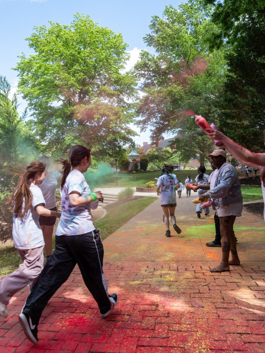 APSU students participate in the annual Color Run Sunday, April 19, on Austin Peay's campus hosted by APSU Student Life and Engagement.