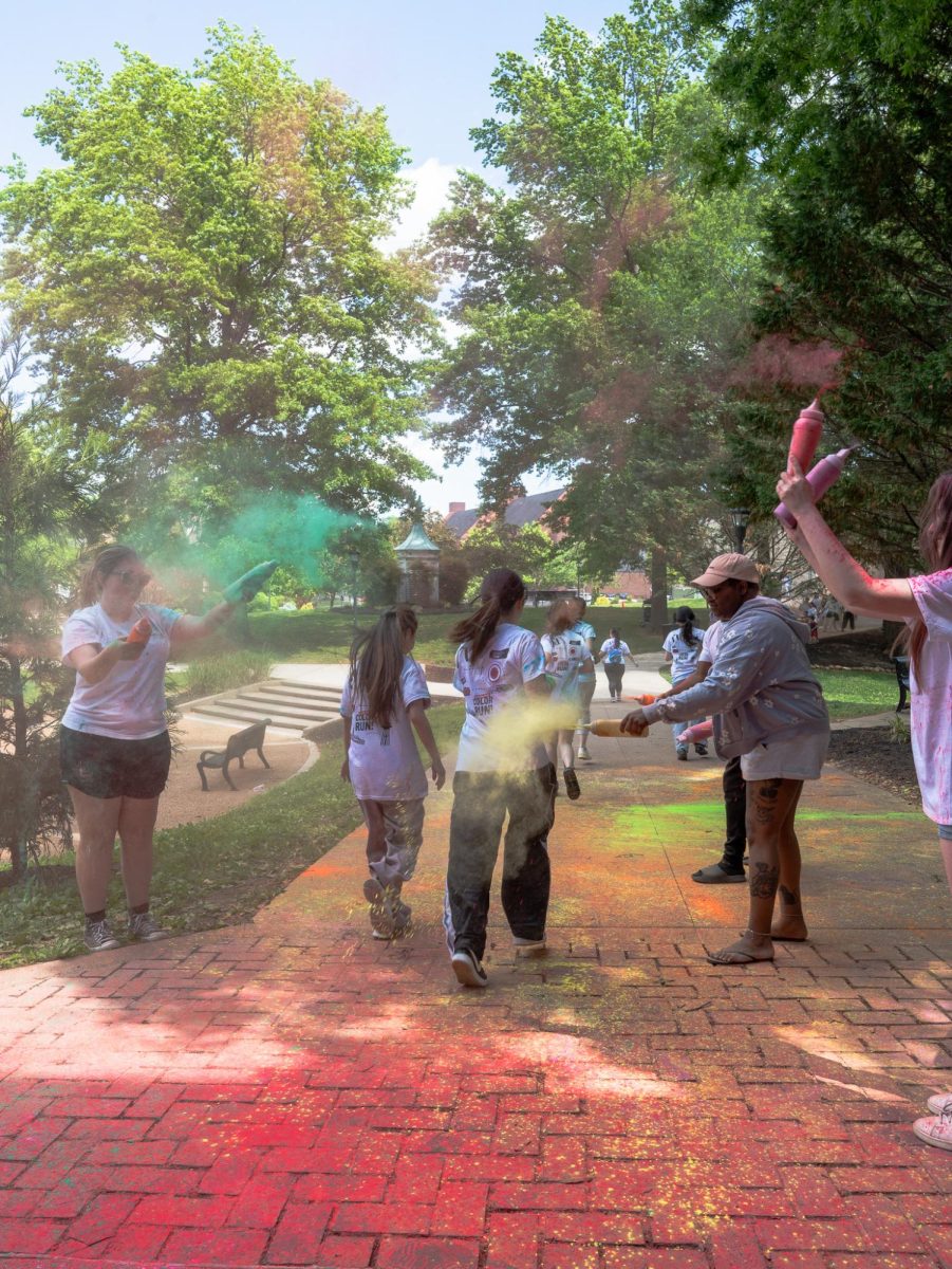 APSU students participate in the annual Color Run Sunday, April 19, on Austin Peay's campus hosted by APSU Student Life and Engagement.