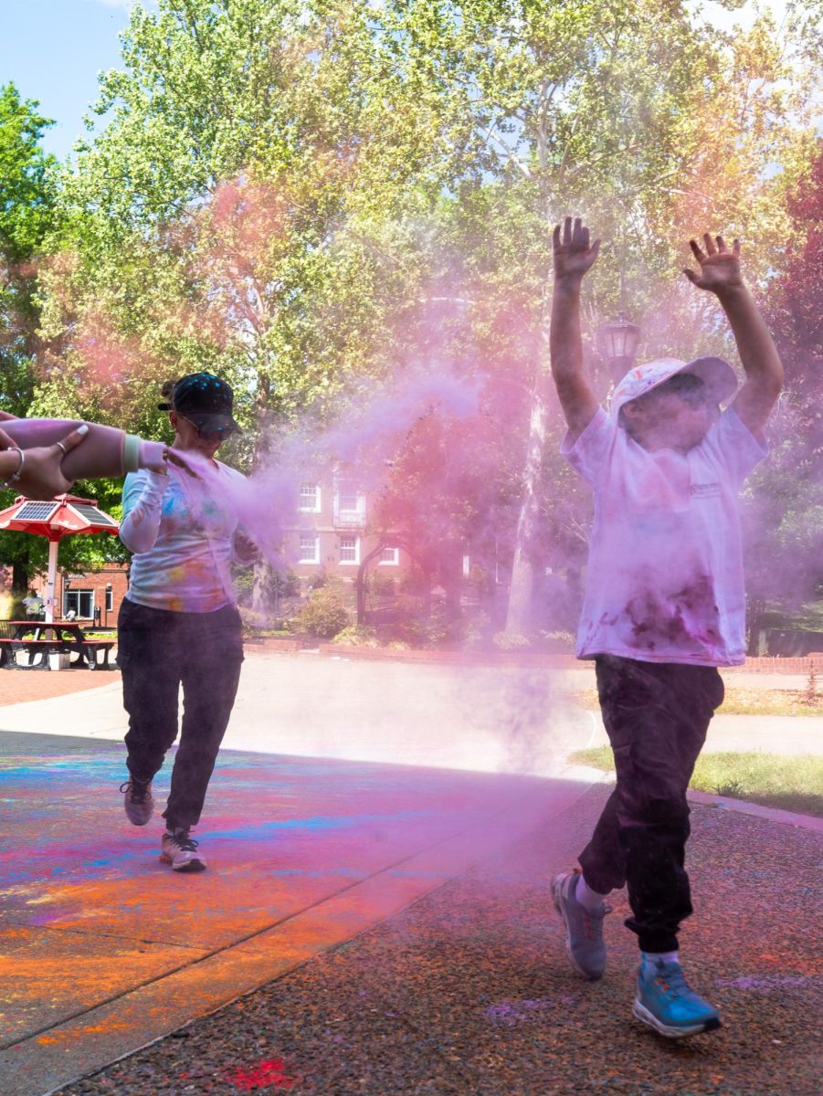 APSU students and Clarksville community members participate in the annual Color Run Sunday, April 19, on Austin Peay's campus hosted by APSU Student Life and Engagement.
