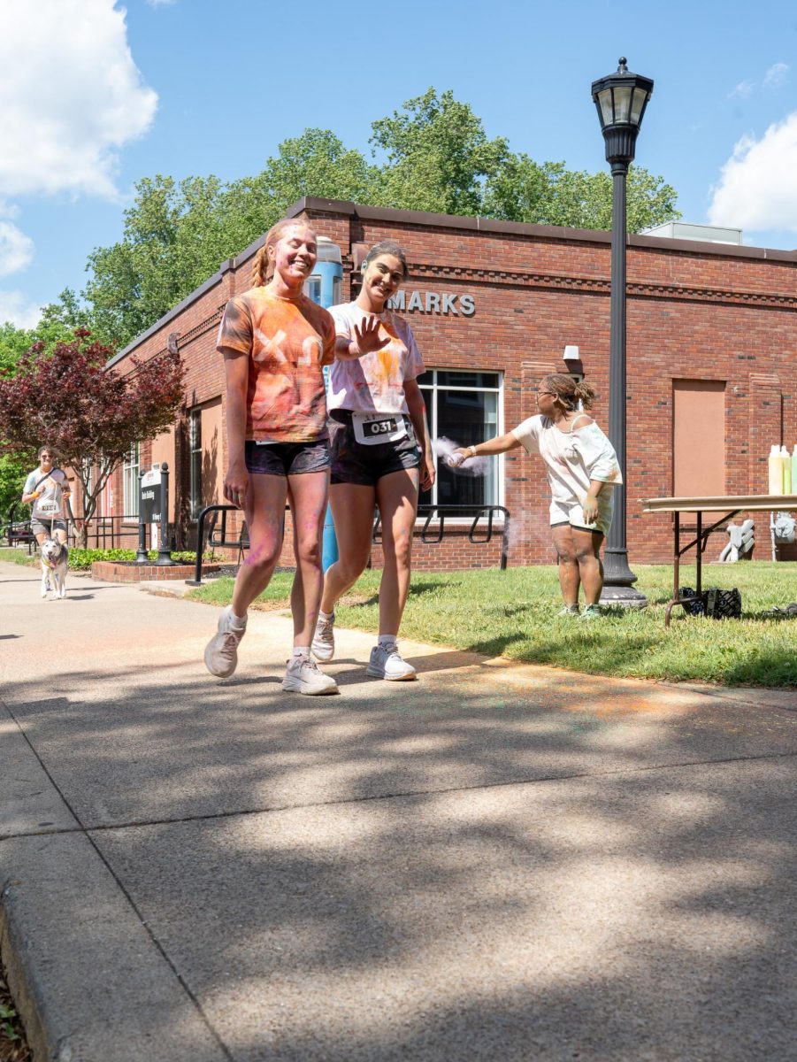 APSU students participate in the annual Color Run Sunday, April 19, on Austin Peay's campus hosted by APSU Student Life and Engagement.