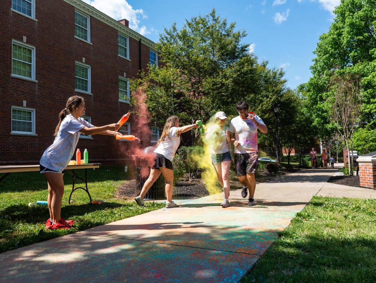 APSU students participate in the annual Color Run Sunday, April 19, on Austin Peay's campus hosted by APSU Student Life and Engagement.