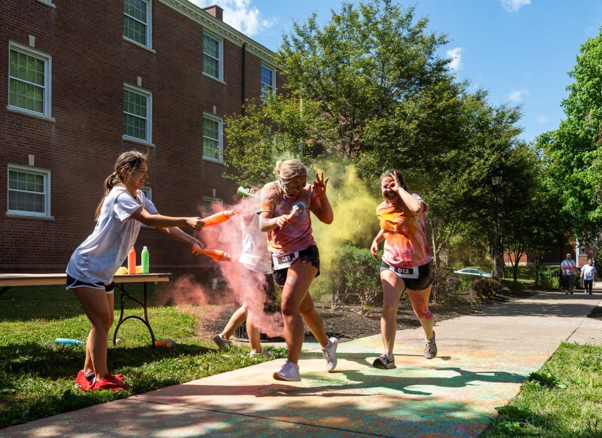 APSU students participate in the annual Color Run Sunday, April 19, on Austin Peay's campus hosted by APSU Student Life and Engagement.
