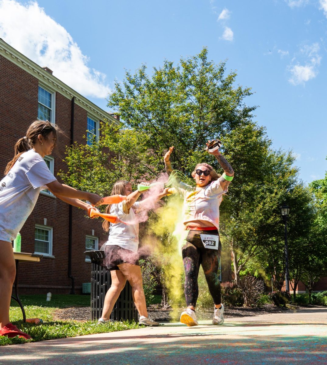 APSU students participate in the annual Color Run Sunday, April 19, on Austin Peay's campus hosted by APSU Student Life and Engagement.
