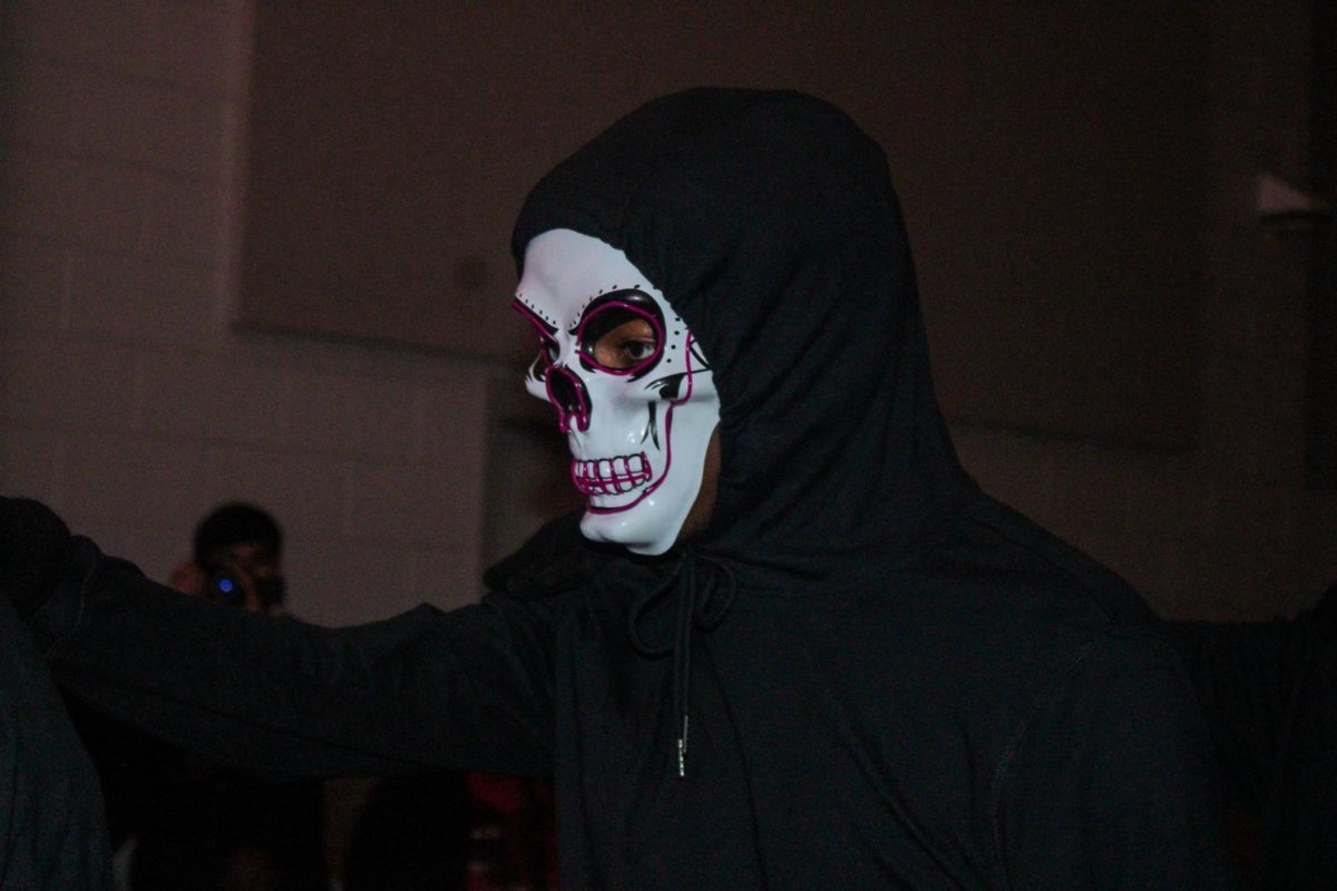 Austin Peay State University’s first-ever Sigma Lambda Beta chapter member Christian Gilliam enters Clement Auditorium Saturday, April 18, 2026.
